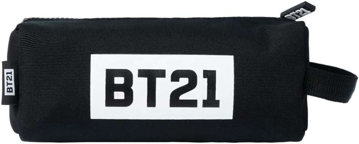 SnelShoppen - Pennenzak ETUI BT21 - Make Up Tasje - Trendy Design - 21 x 7 x 7 cm - Stevige Ritssluiting - Perfect voor School, Werk en Dagelijks Gebr