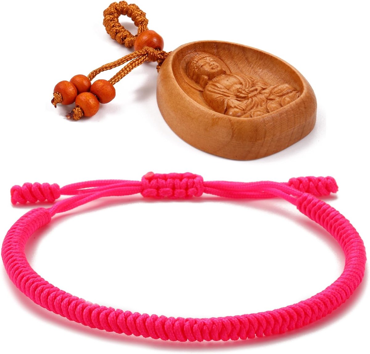 SnelShoppen - Handgemaakte Tibetaanse Geluksarmband voor Dames, Heren en Tieners - Verstelbare Chakra Polsband - Boeddhistisch Cadeau voor Vrienden en