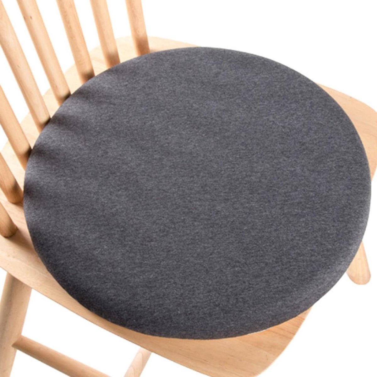Rond Zitkussen - Vloerkussen Stoelkussen - Comfortabel Zitten - Antislip Onderkant - 30 cm