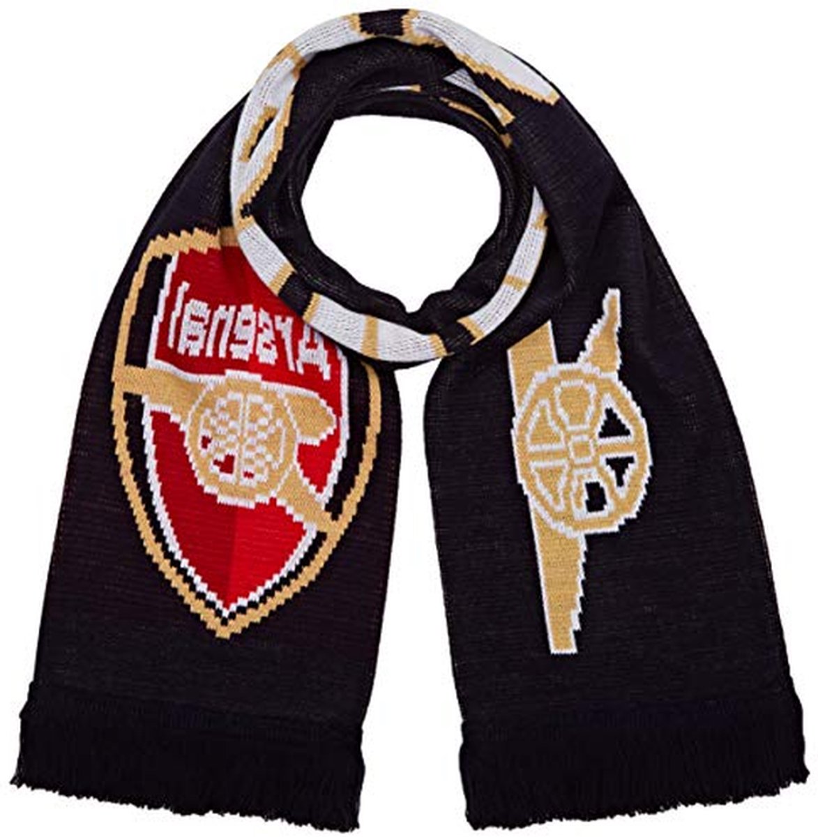 Voetbal Sjaal - Supporter Sjaal - Wedstrijd Bezoeken - Officieel Gelicentieerd - One Size - Rood Wit