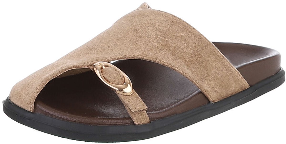 Slipper - Ringdetail - Dames Mt:36
