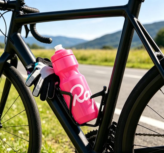 Bidon 710ml Fiets - Roze - Lichtgewicht Sportfles BPA-vrij - Fitness Waterfles - Geschikt voor Alle Bidonhouders - Vaatwasbestendig - Shakebeker - Recyclebaar & Sterk - Fietsaccessoires — afbeelding 5