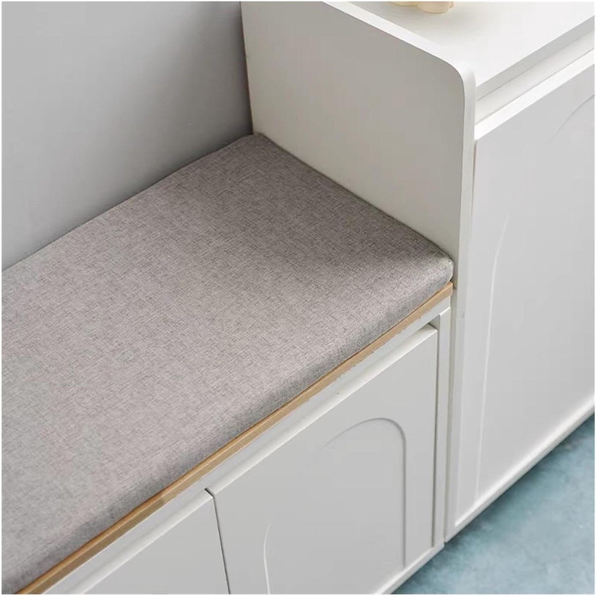 Bankkussen - Zitmat Kussen - Buiten Meubilair - Hoge Veerkracht Spons - 90x40x5cm - Lichtg