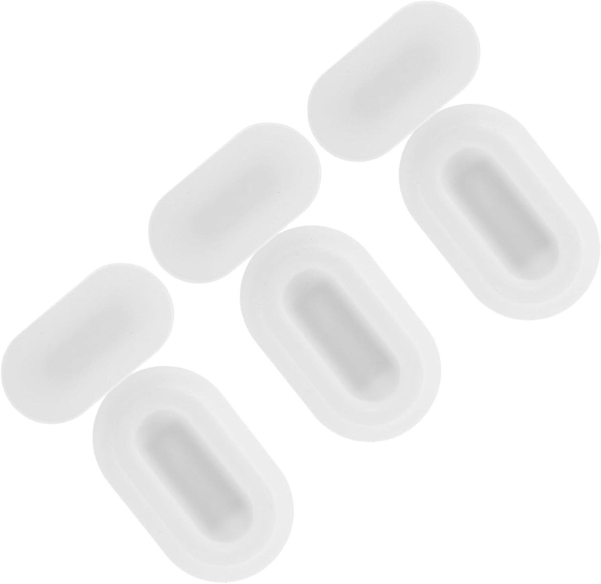 Afstandsbediening Houder - Magnetische Muurbeugel - Afstandsbedieningen Organiseren - Zelfklevende Siliconen - 3 Stuks - Wit