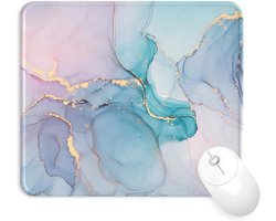SnelShoppen - Gel Pad Mouse Pad met Handsteun, Ergonomische Comfortabele Computer Wrist Rest, Anti-slip PU Onderkant, Ideaal voor Laptop Gaming, 100-B