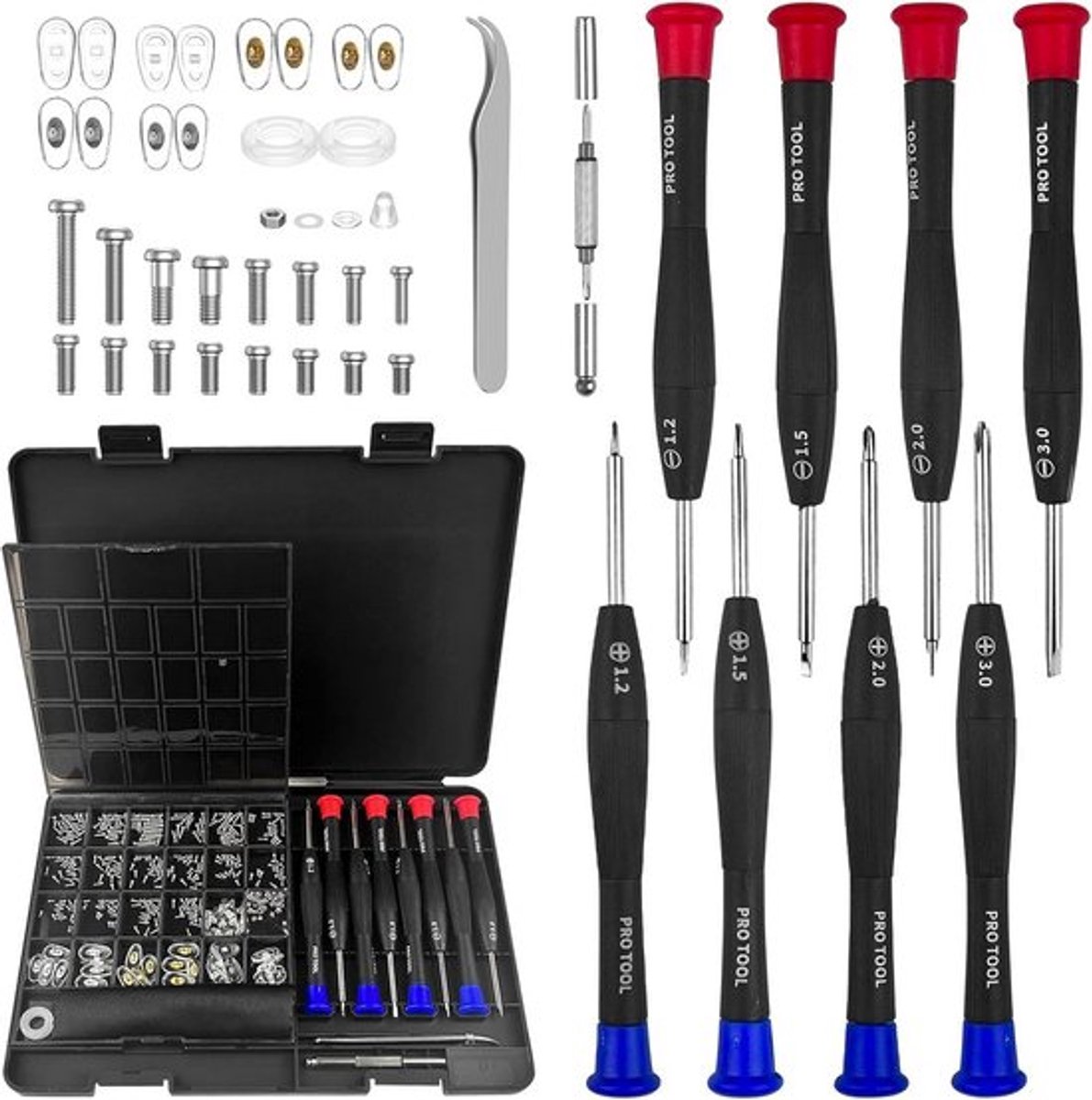 Universele Brillen Reparatie Set met Schroevendraaiers