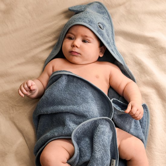 Liewood Albert Dino Badcape Beach Blue — afbeelding 2