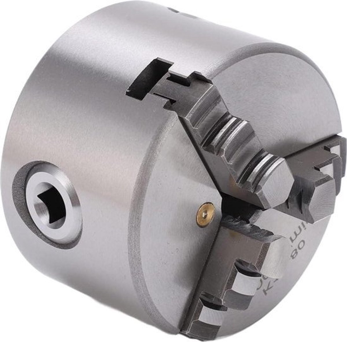 3-Jaw Zelfcentrerende Klauwplaat 80mm Diameter - Metalen Draaibank Chuck Onderdelen voor Draaibank - K11-80 .