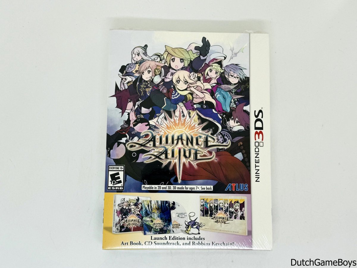 Nintendo 3DS - The Alliance Alive - Launch Edition - USA - New & Sealed