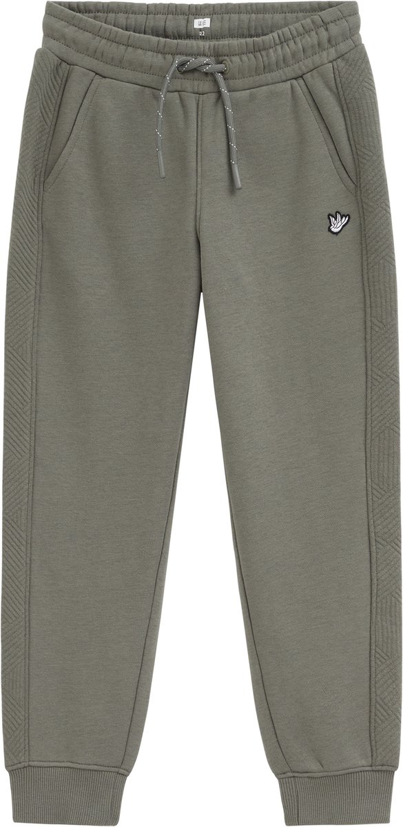 WE Fashion Jongens regular fit joggingbroek met embroidery