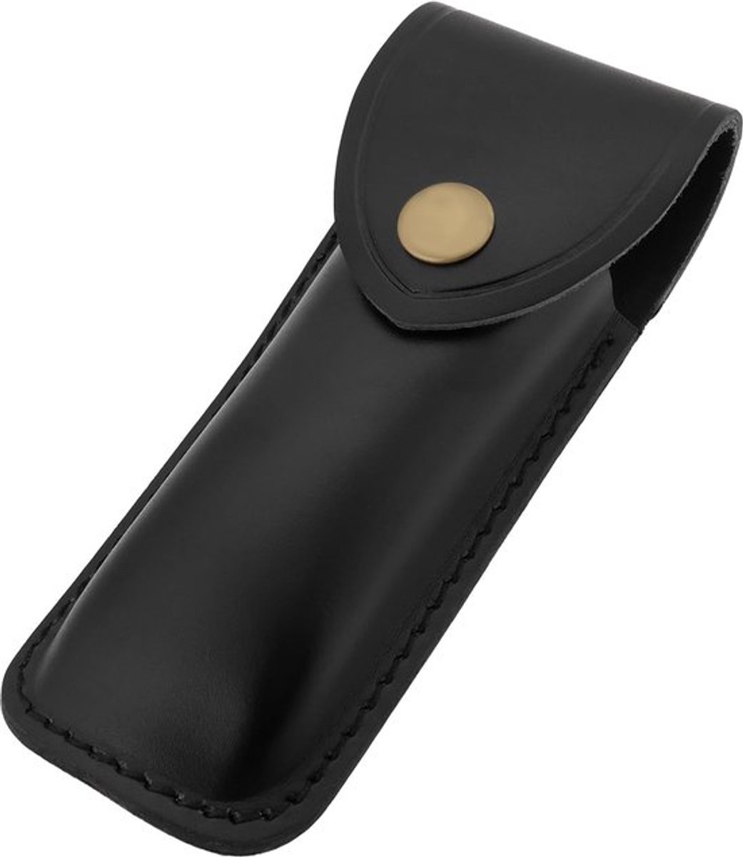 1PC Vintage Zwart Leren Schede Voor 13x3.2cm K-niveaus Compatibel Met Buck 110 Zak K-niveaus Pouch 5 Inch Vouw Hunter Multitool Gereedschappen