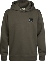Petrol Industries - Jongens Relaxed hoodie millrun - Zwart - Maat 164