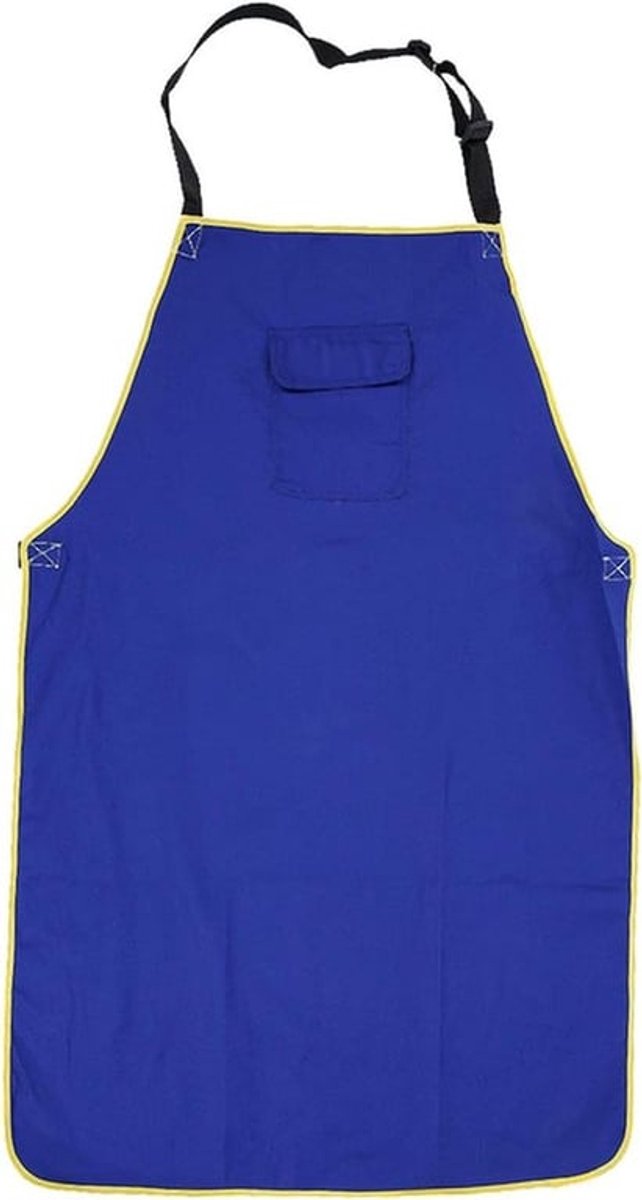 - Branderige Rokende Schort - Hittebestendige Schort - Zwart - Lassen Veiligheid Werk Schort, brandvertragend, hittebestendig, lasschort, veiligheidsschort, zwart