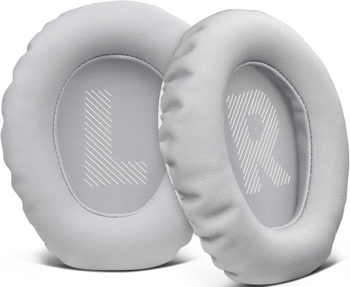 Professionele vervangende oorkussens voor JBL Quantum 100/100X/100P/100M2 en Quantum 350 hoofdtelefoons, zachte oorkussens van proteïne leer voor optimaal comfort en geluidsisolatie