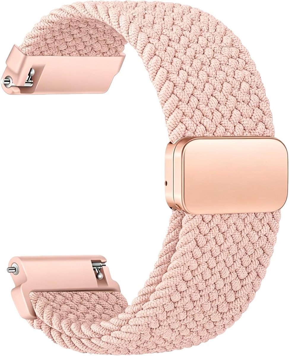 Nylon Woven Horlogeband 18mm 19mm 20mm 22mm Geschikt voor Garmin, ID205L, Galaxy en Amazfit - Unisex Horlogesband voor Comfort en Stijl