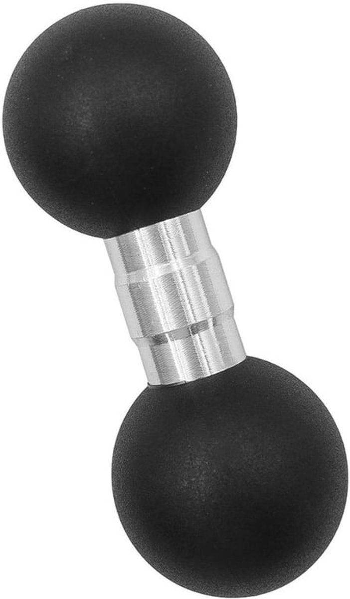 Ball Adapter 1 Inch - Dubbele Ball Arm - Aluminium - Geschikt voor RAM GPS Mounts