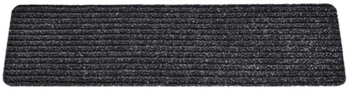 Rechthoekige Trapmat - Shaggy Antislip Voetmat - 20 x 76 cm - Geschikt voor Camper en Caravan