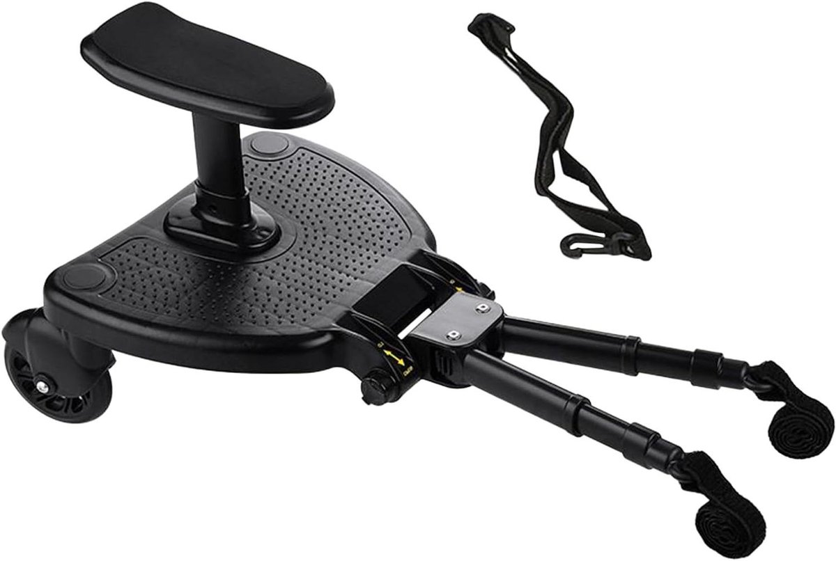 Kinderwagen Board - Zitplank Staplaank - Actief Gezinsleven - 2-in-1 Zitting Staand - Universele Compatibiliteit - Enkele Attribuut