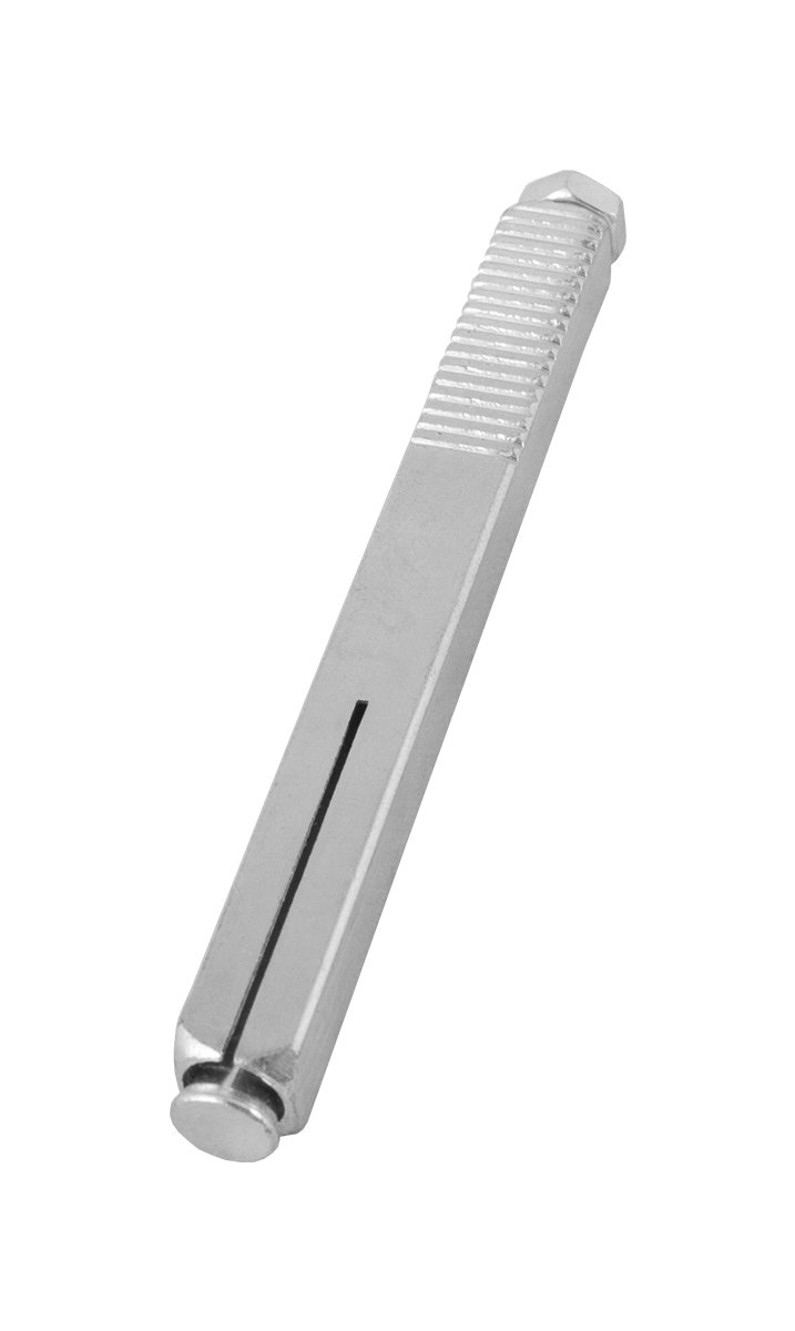 Wisselstift - Verzinkt - Staal - GPF - Wisselstift keilbout 8x8x85 mm t.b.v. deurdikte 56 mm
