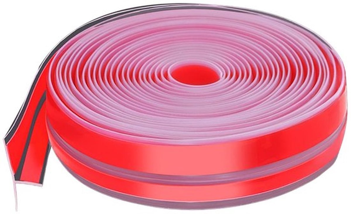 T-vormige transparante siliconen afdichtingsstrip, tochtstrip voor deuren en ramen, siliconen afdichtingstape voor tocht onder de deur