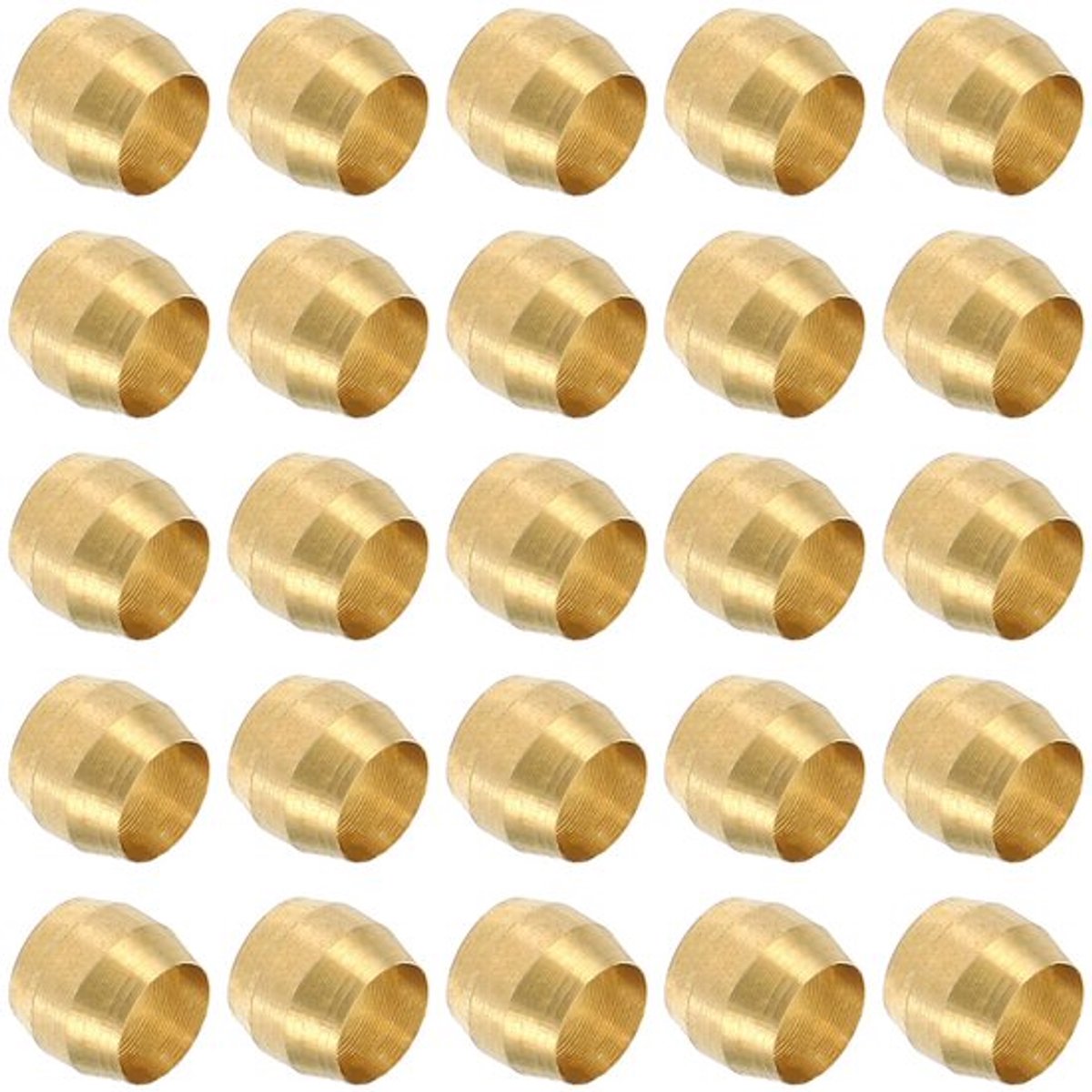 Koperen compressiehulzen 4mm OD - 70 stuks fittingen - duurzaam en corrosiebestendig
