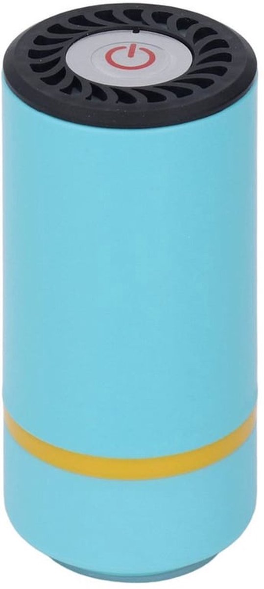 Handheld Vacuüm Sealer, Automatische Vacuüm Voedsel Sealer Machine Draagbare Draadloze Vacuüm Sealer Machine voor Voedsel Opslag Kleding Verpakking, Compact Ontwerp (blauw meer)