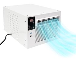 Mini Airco - Compacte Koeler - Persoonlijke Koeling - Geluidsarm Ontwerp - 46x28x23 cm - Wit