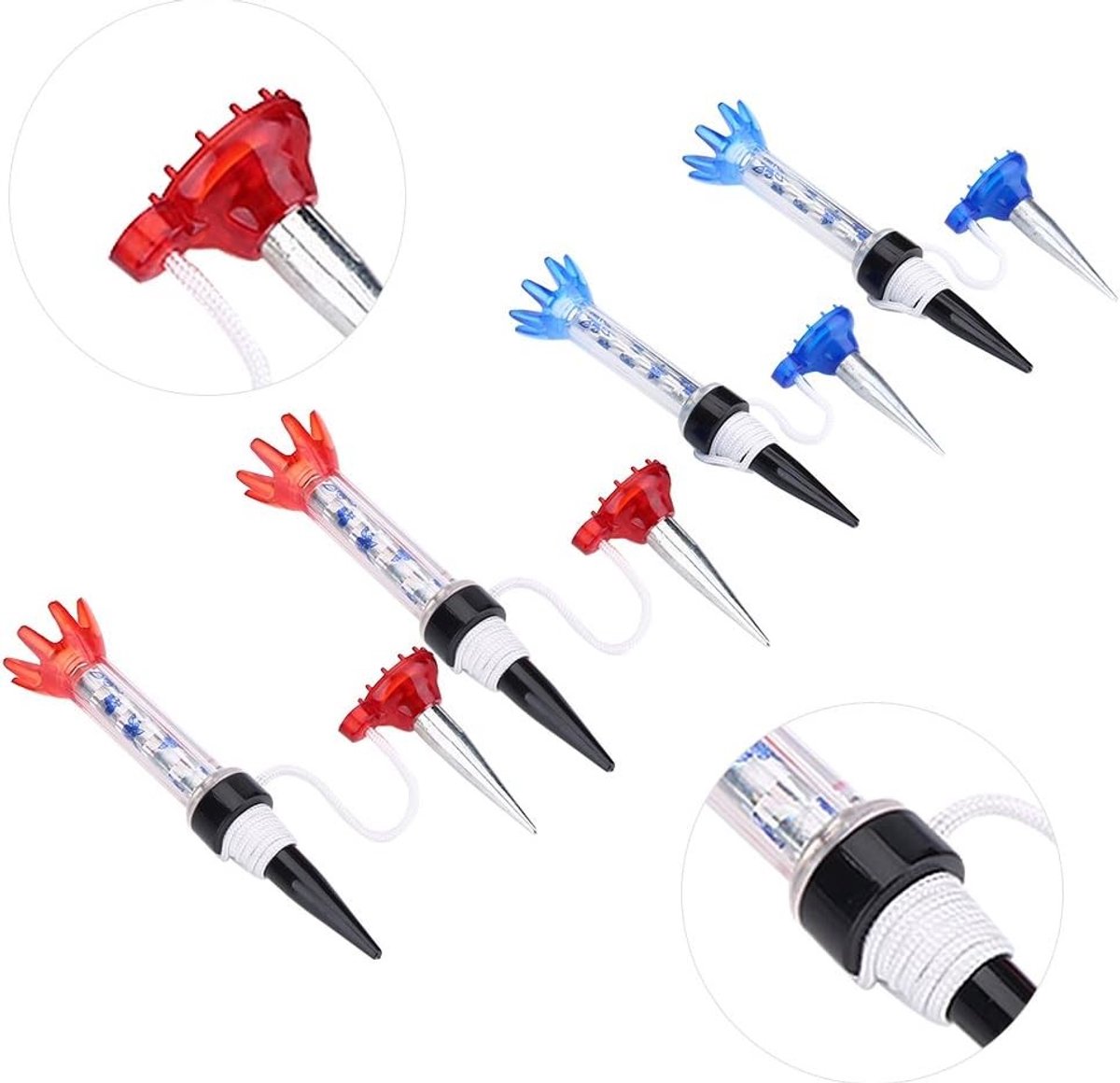 Herbruikbare Golf Tee Set, Magnetische Flexibele Tees voor Praktijktraining, 4 Stuks Accessoire voor Golfspelers