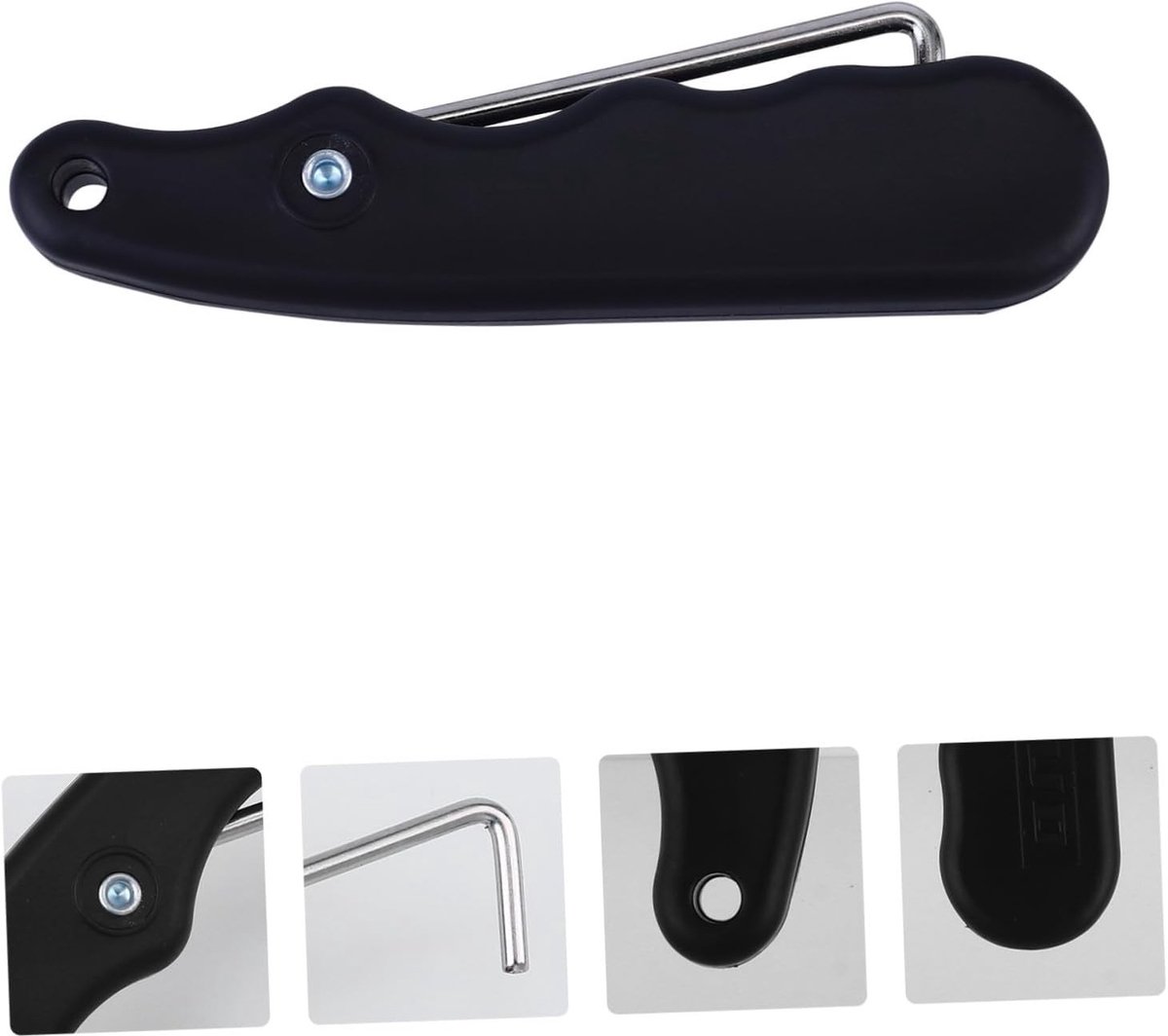 Set van 2 Schoentensioners met Zwarte Veters voor Boots, Ideaal voor Schaatsen, Sportaccessoires en Verstelbare Sluiting