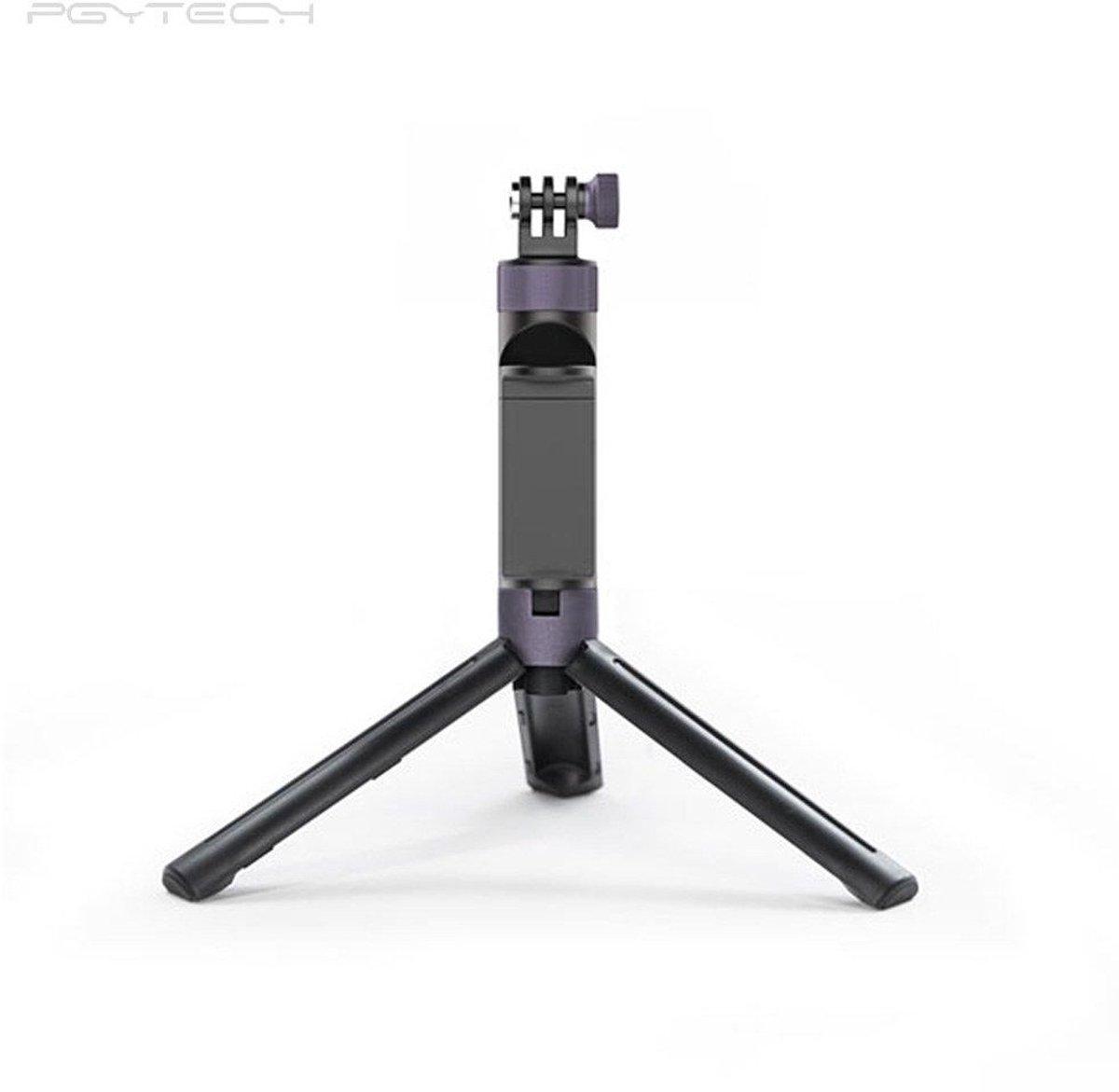 PGYTECH Hand Grip & Tripod – Action Camera Statief – Smartphonehouder – 360° Draaibaar