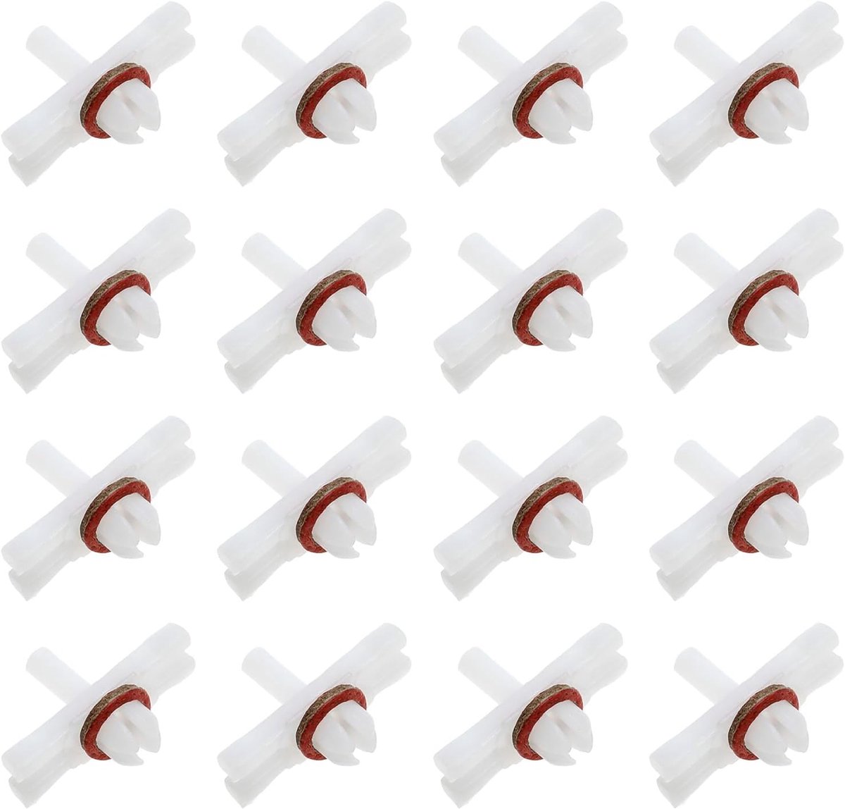 Store 40 Stuks Auto Trim Paneel Clips 155853585 171853585A Compatibel met Golf Compatibel met Jetta Compatibel met Passat Auto Deur Trim Montage Clips met Seal Washers