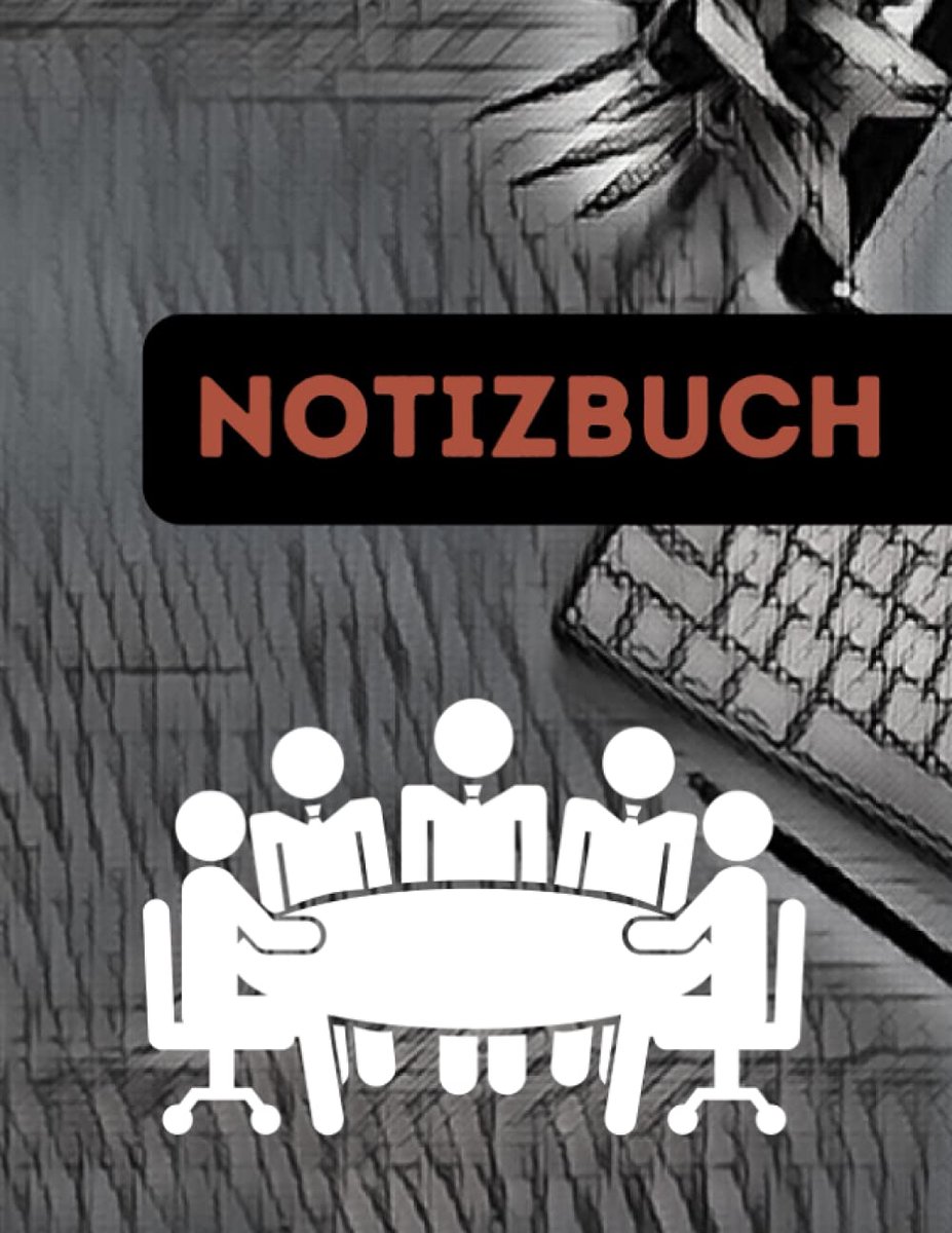 Notizbuch | 120 Seiten im A4 Format | Gesprächsnotizen Jour Fix Protokoll