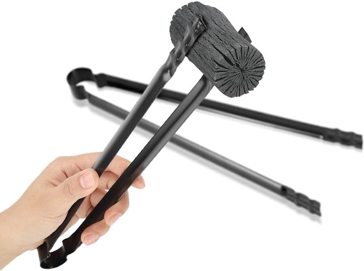 Houtskool Clip, Multifunctionele Metalen BBQ Clip Tang Klem voor Vuilnis Houtskool Serveergereedschap Houtskool Tang Klem
