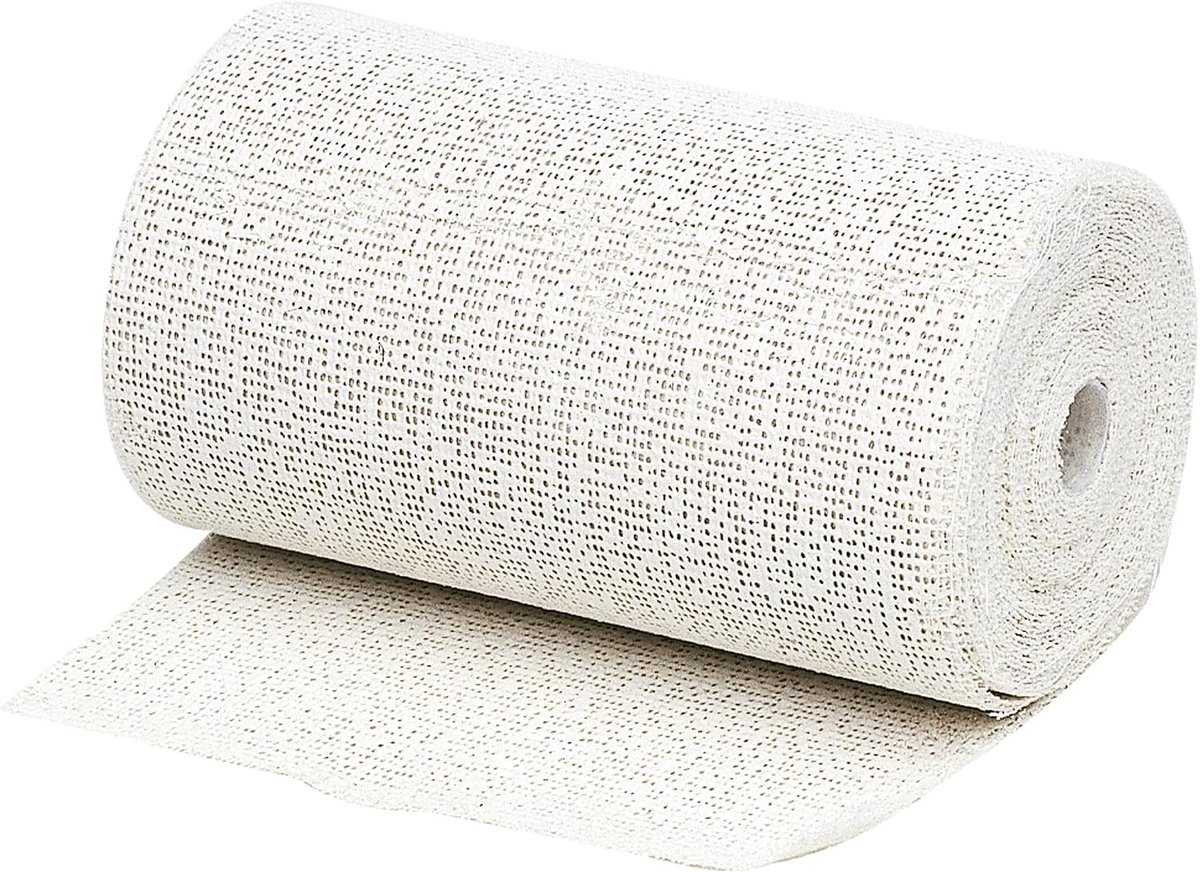 Gepleisterd katoenen canvas, bescherming van de isolatie rond leidingen, snelle grip, brandklasse M0, rol 5 m