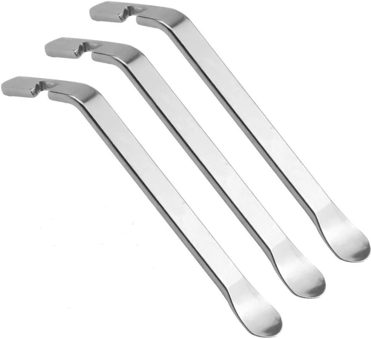 fietsbanden, 3 stks fietsbandverwijderingsgereedschap, roestvrijstalen bandenspanners voor reparatie motorfiets, fiets, auto binnenste buis