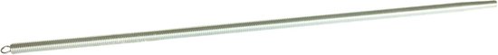 9300-16S binnenveer buiging 16 - lengte 50 cm, grijs