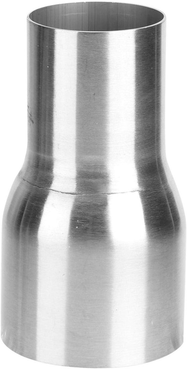 Akozon uitlaatpijp connector buisadapter verloopstuk met roestvrij staal voor universeel (57-76 mm)