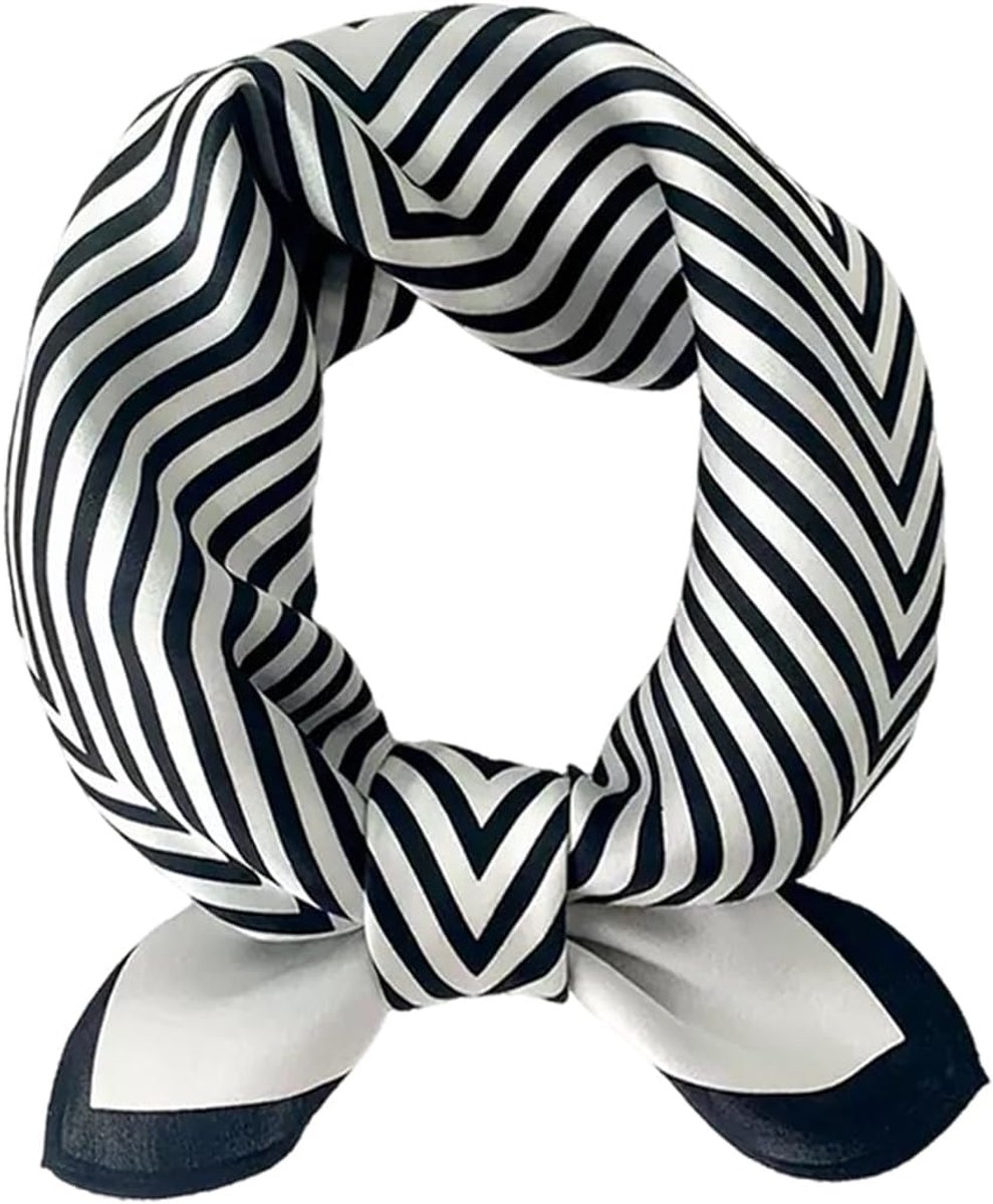 Zijden sjaal dames halsdoeken zijden doek sjaals zijden sjaal sjaal bandana zakdoek aanzet pols hoofddoeken