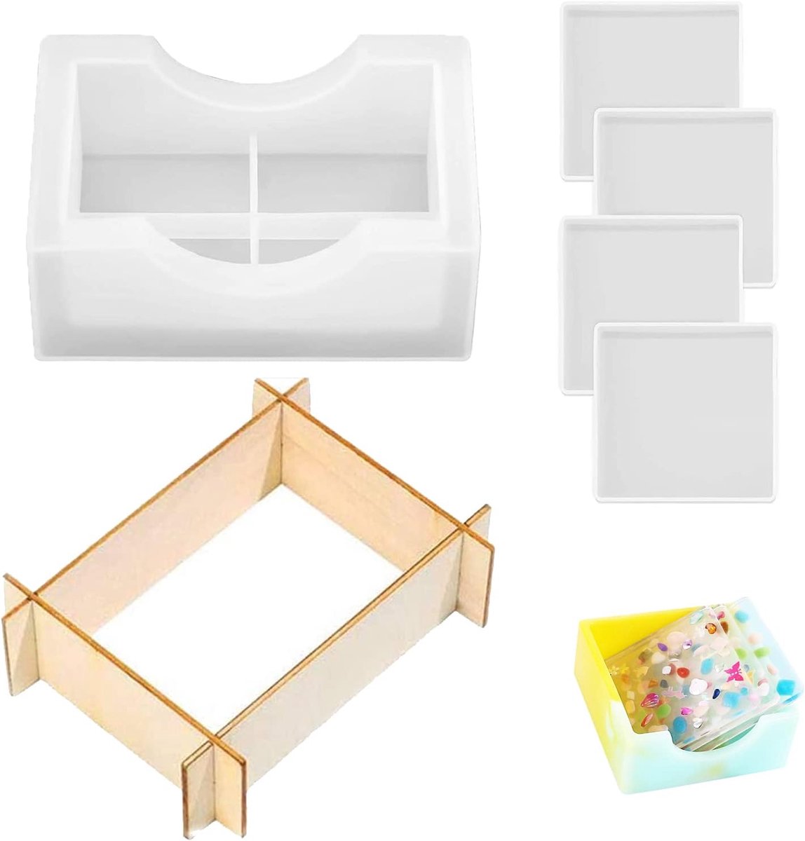 4 Stuks Handtassen Kettingen, Acryl DIY Platte Ketting, Riem tas Kettingriem Reserve Accessoires met Gespen voor Dames Handtassen Schoudertas Portemonnee