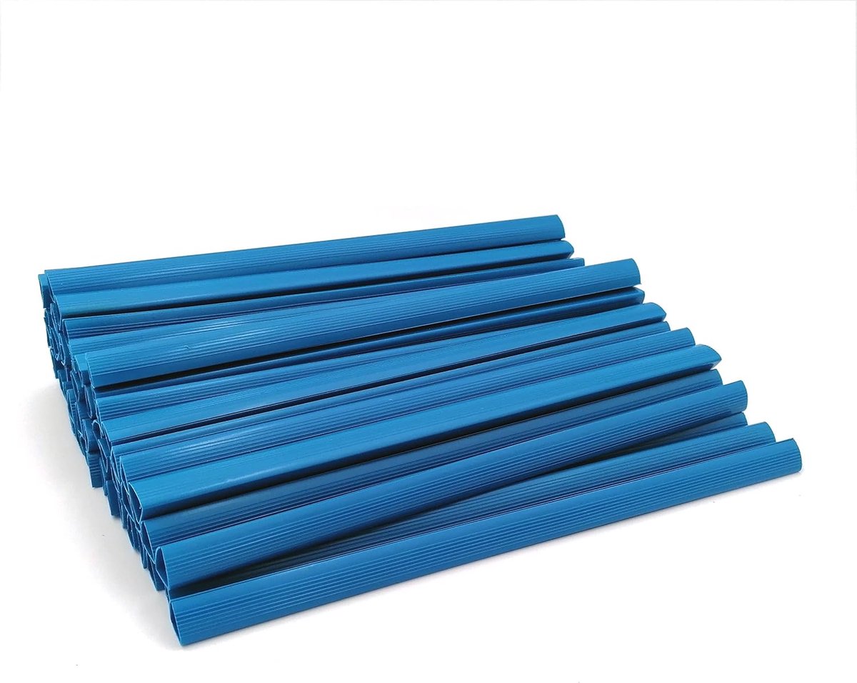 A4, diameter 15 mm, inhoud 110 vellen, verpakking van 50 stuks, blauw