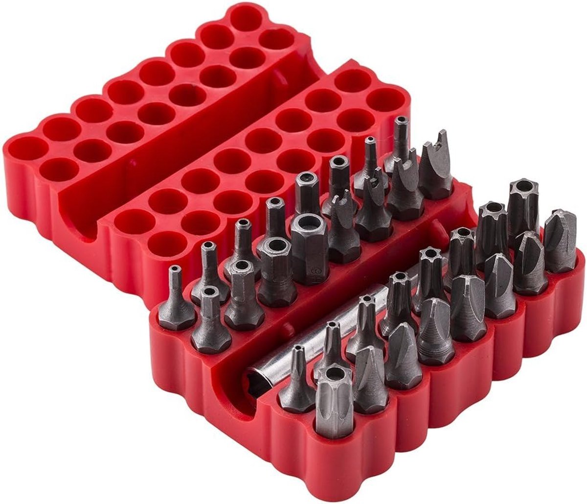 schroefbitset 33-delig veiligheidsbits gereedschapsset reparatie bitset