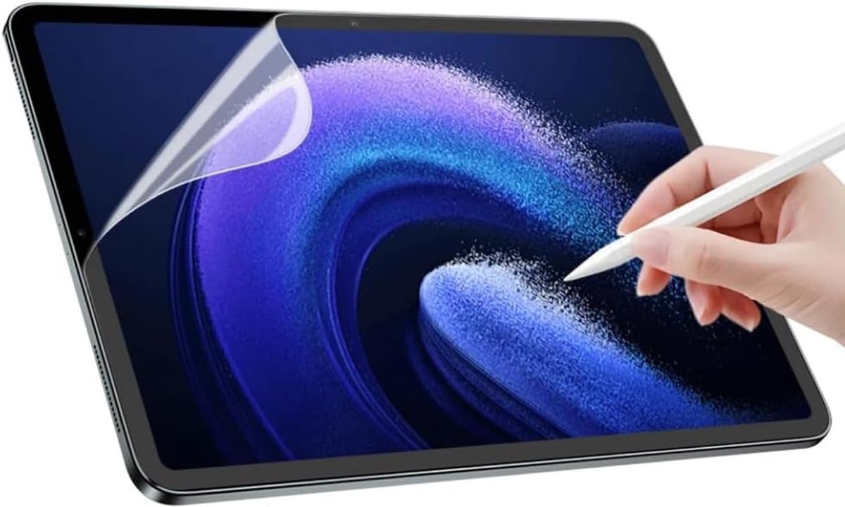 2 stuks papierstructuur displaybeschermfolie voor Xiaomi Mi Pad 6 / Pad 6 Pro (11,0 inch), PET-papierfolie mat om te tekenen, anti-vingerafdruk, ontspiegeld, 2 stuks