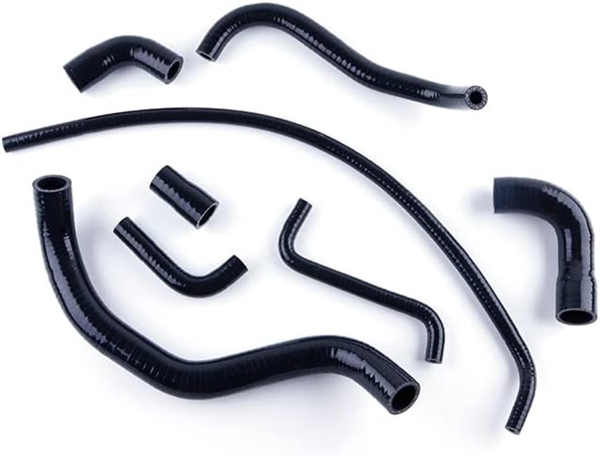 Radiator Koelvloeistof Slang Kit voor 1998 1999 2000 2001 Yamaha R1 YZF-R1 YZFR1 Radiatorslang (zwart)