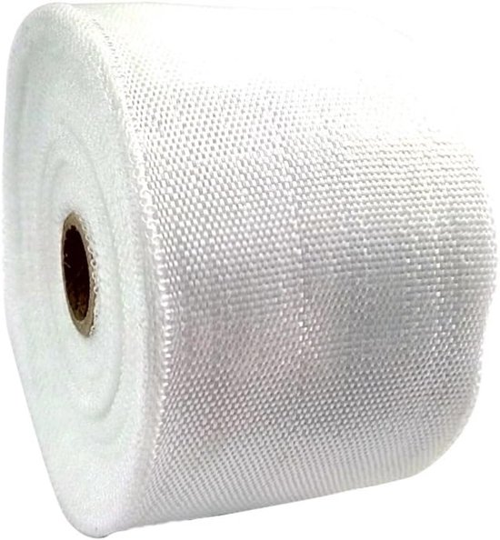 5cm x 30M E-glas warmte-isolatie glasvezel doek tape glasvezel roll — afbeelding 2