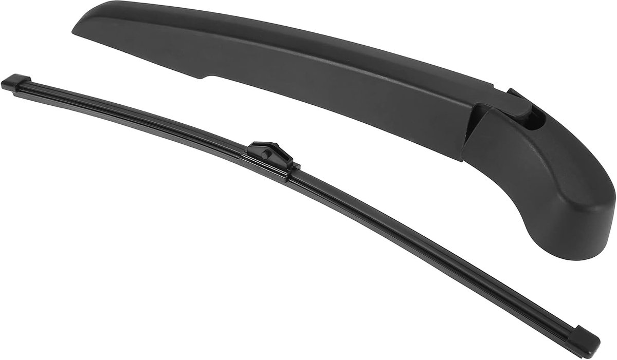 AUTOHAUX Achterruit Ruitenwisser Arm Montage voor BMW X1-2 Stuks Rood Zwart