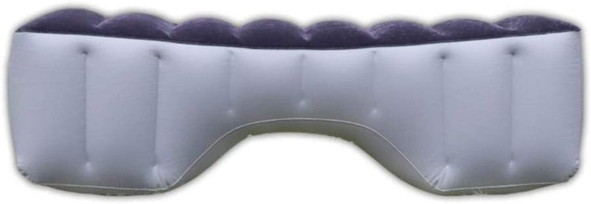opblaasbaar achterbank, isolatiemat, luchtbed met motorpomp, voor auto, reizen, camping (blauw)