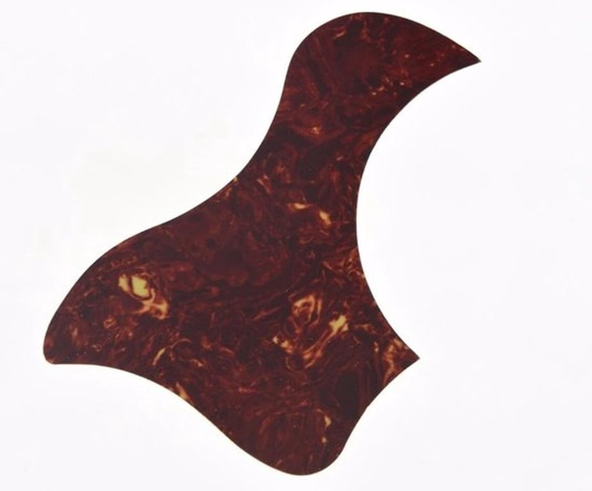Vintage Tortoise Pickguard voor Akoestische Gitaar in Hummingbird Stijl met Hoogwaardige Bescherming en Uniek Ontwerp