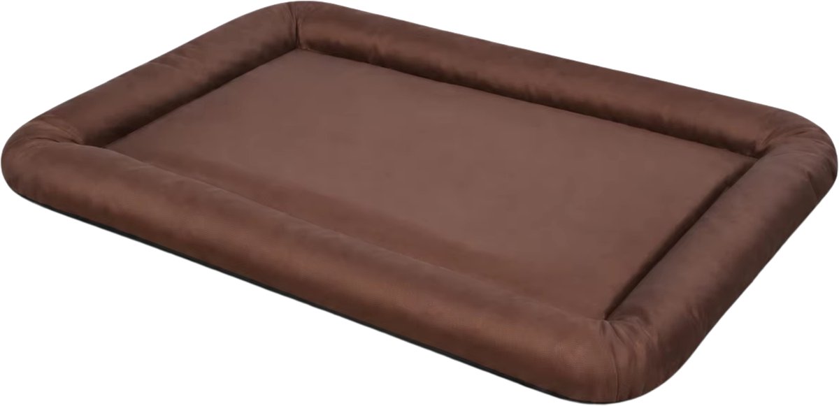 Hondenbed xxL Bruin – Zachte Hondenbank met Antislipbodem - - PU-gecoate Oxford Stof