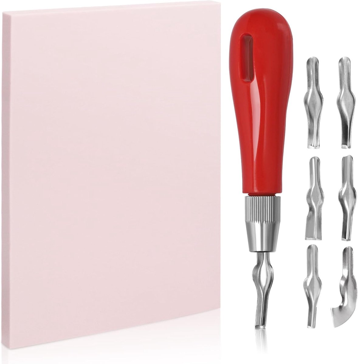 Rubber Blok Stempel Carving Blokken