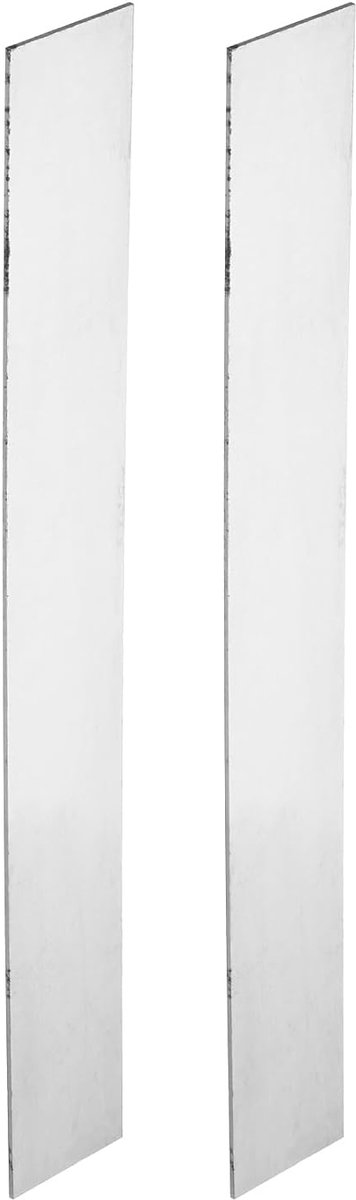 2-pack 15N20-staal voor het maken van messen, 30,48 cm x 3,81 cm x 0,16 cm staalplaat voor DIY-mesblad, professioneel en hobbyist gebruik.